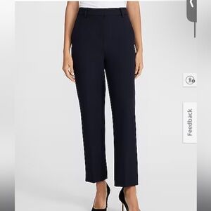 NWOT Navy Express Editor Ankle Pants